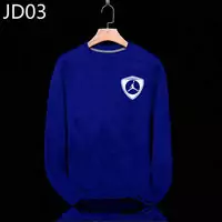 sweat-shirt nike jordan icon jacket small navy blue jd03